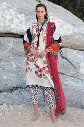 PM4-27 | 3PC Unstitched Printed Lawn Print Melody By Charizma